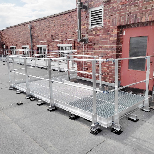 Barrial Korridor Typ4 mit Gitterrost