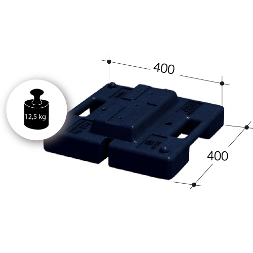 Barrial Selbsttragend TTV Gegengewicht