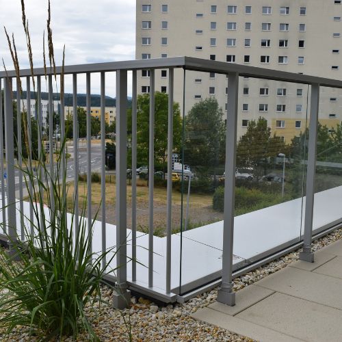 Panorama Geländersystem Gestaltungsvielfalt